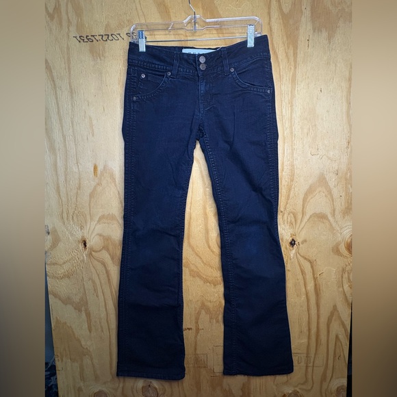 Hudson Women's Bootcut Jeans Size 27 Dark Wash Flap‎ Pocket Made in USA - Picture 1 of 6